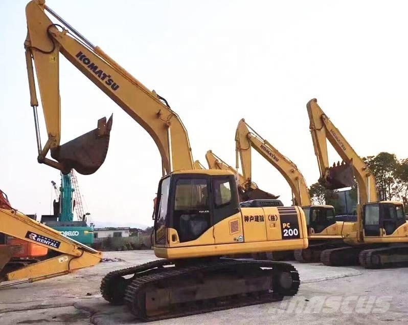 Komatsu pc200-7 Crawler excavators