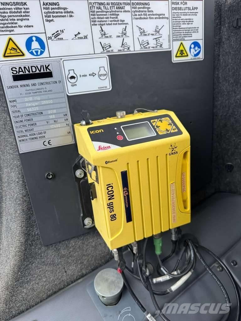 Sandvik DX800 Surface drill rigs