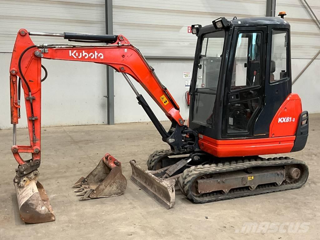 Kubota KX 61-3 Mini excavators < 7t (Mini diggers)
