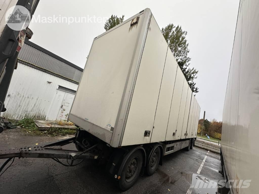Närko Skåpsläp Box body trailers