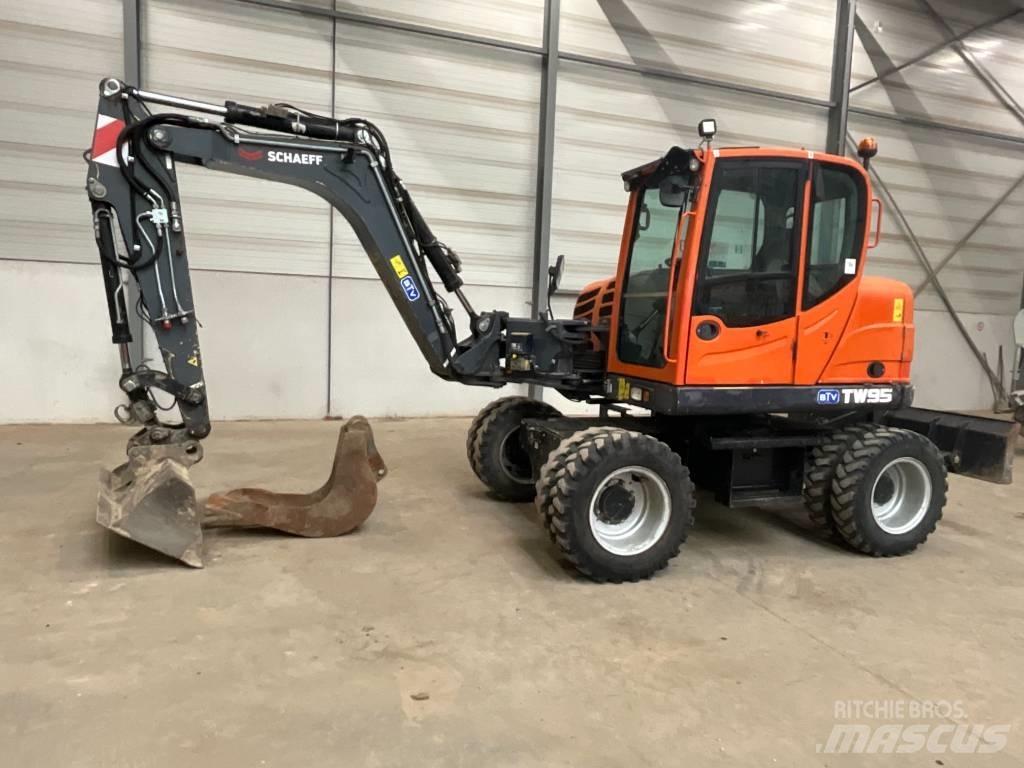 Yanmar TW 95 Wheeled excavators