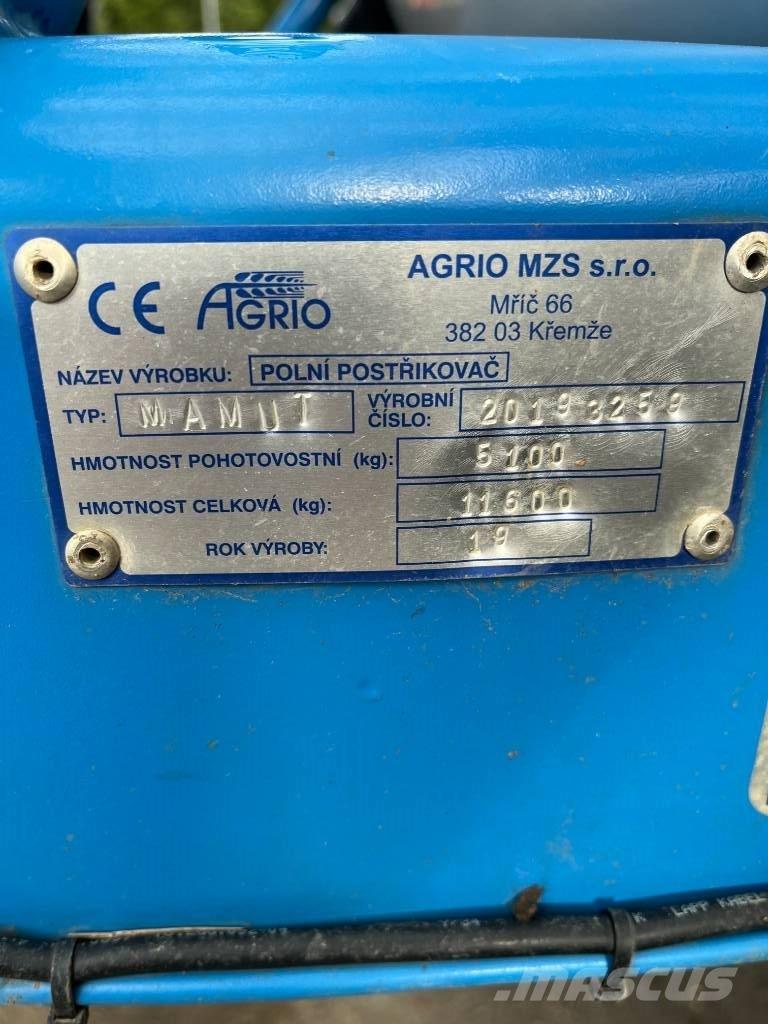 Agrio Mamut 6000 Sprayer fertilizers