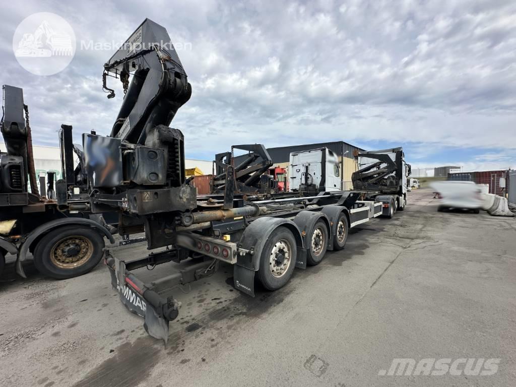 Hammar 195 D Containerframe semi-trailers