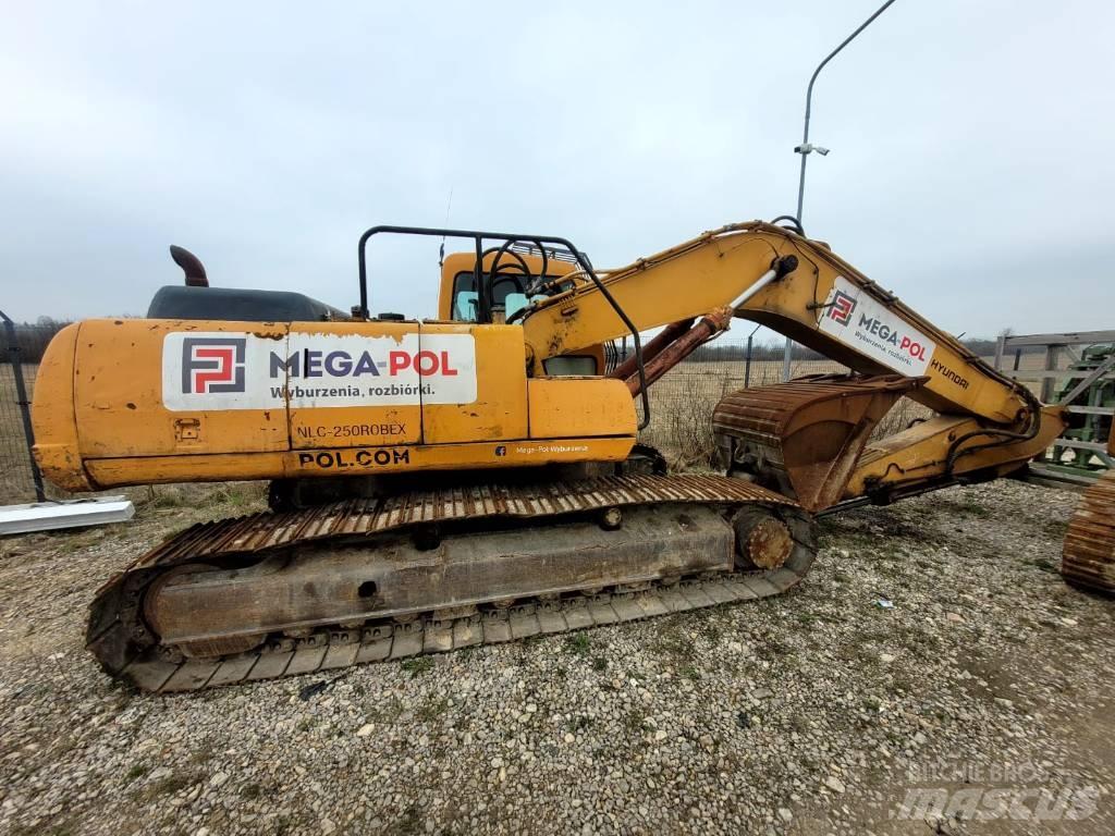 Hyundai 250 Crawler excavators