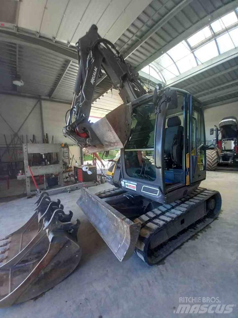 Mecalac 6 MCR Crawler excavators