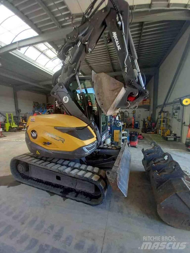 Mecalac 6 MCR Crawler excavators
