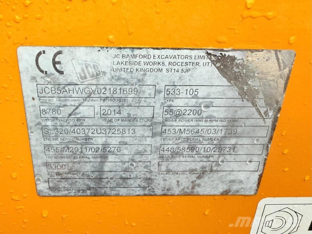 JCB 533-105 Telescopic handlers