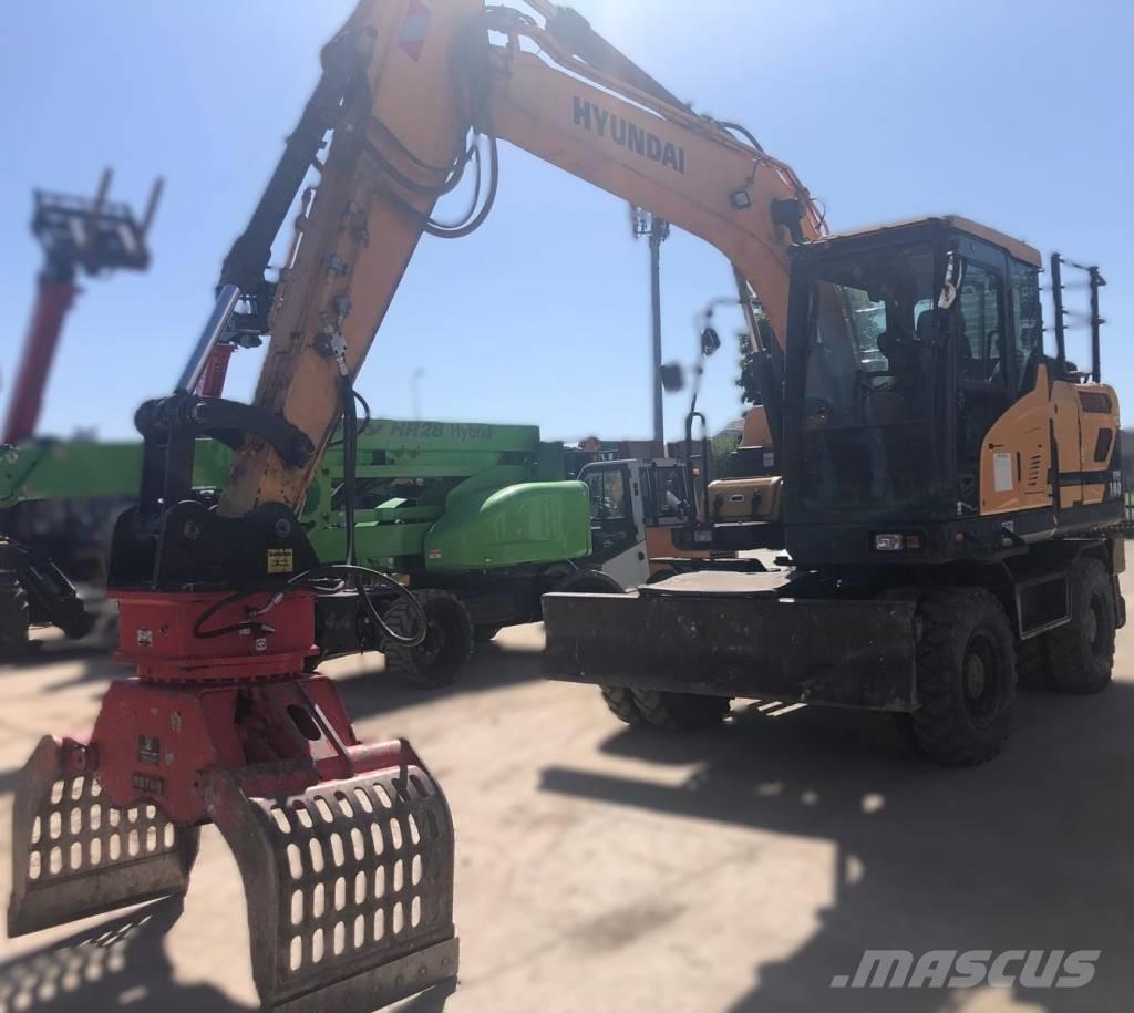 Hyundai HW140 Wheeled excavators