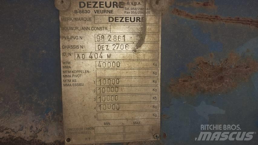 Dezeure AD404M Low loaders