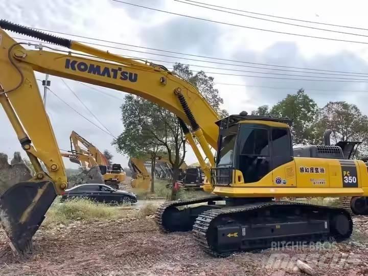 Komatsu PC350 Crawler excavators