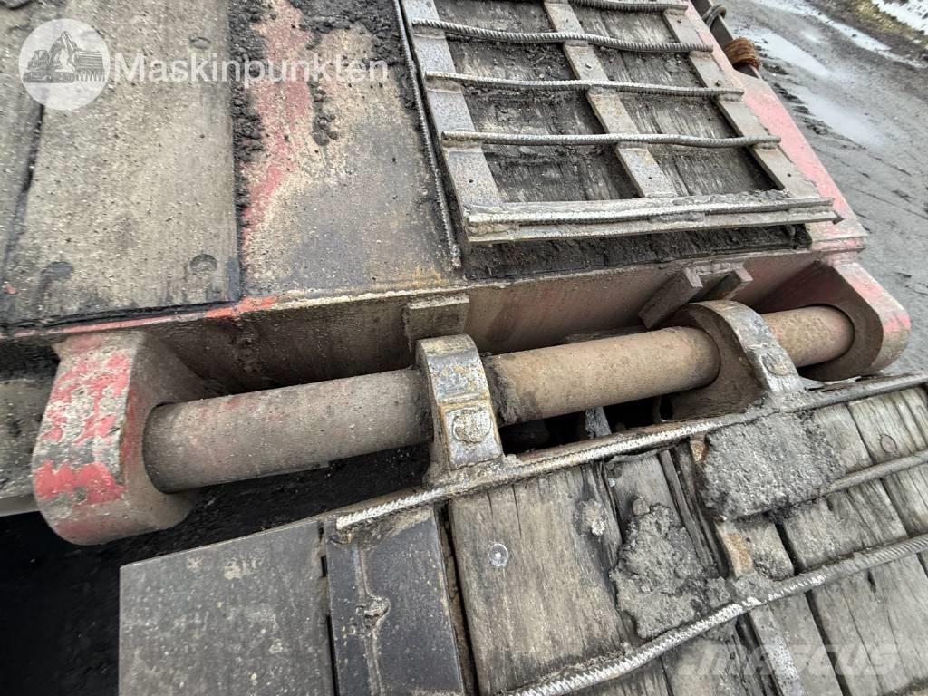 HRD HDA Maskinsläp Low loaders