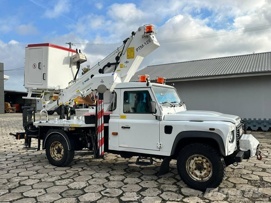 Land Rover Defender Rough terrain cranes