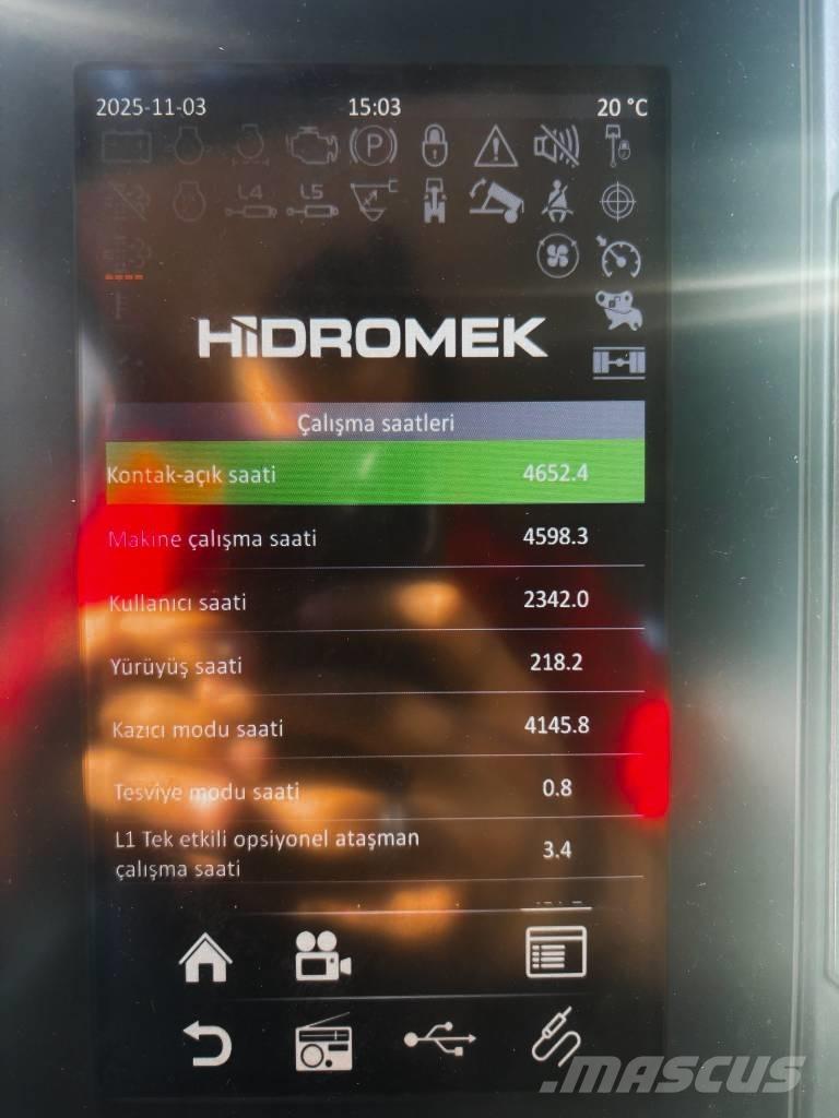 Hidromek HMK 230 NLC Crawler excavators