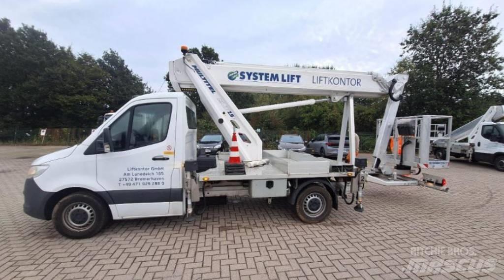 Multitel MJE 250 Truck & Van mounted aerial platforms