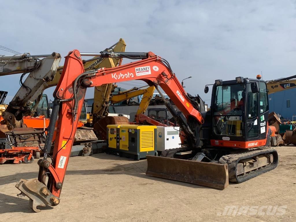 Kubota KX 080-4A Midi excavators  7t - 12t