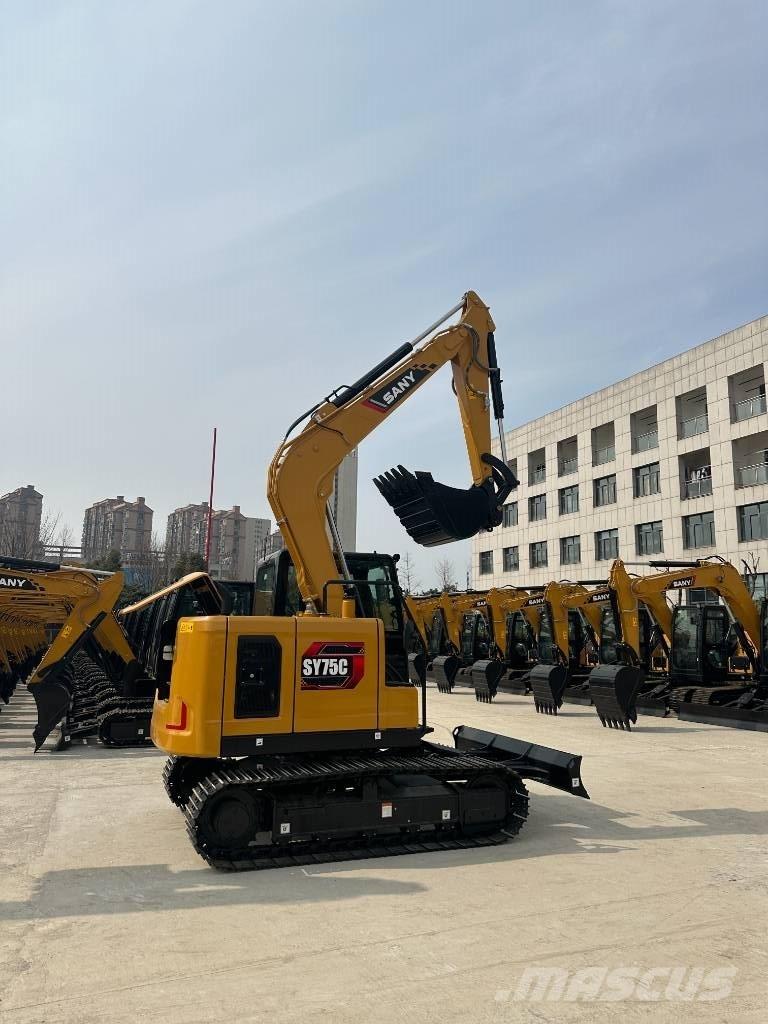 Sany SY75 Crawler excavators