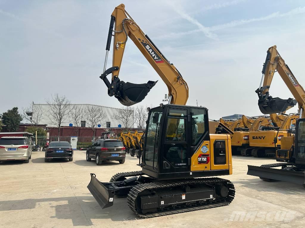Sany SY75 Crawler excavators