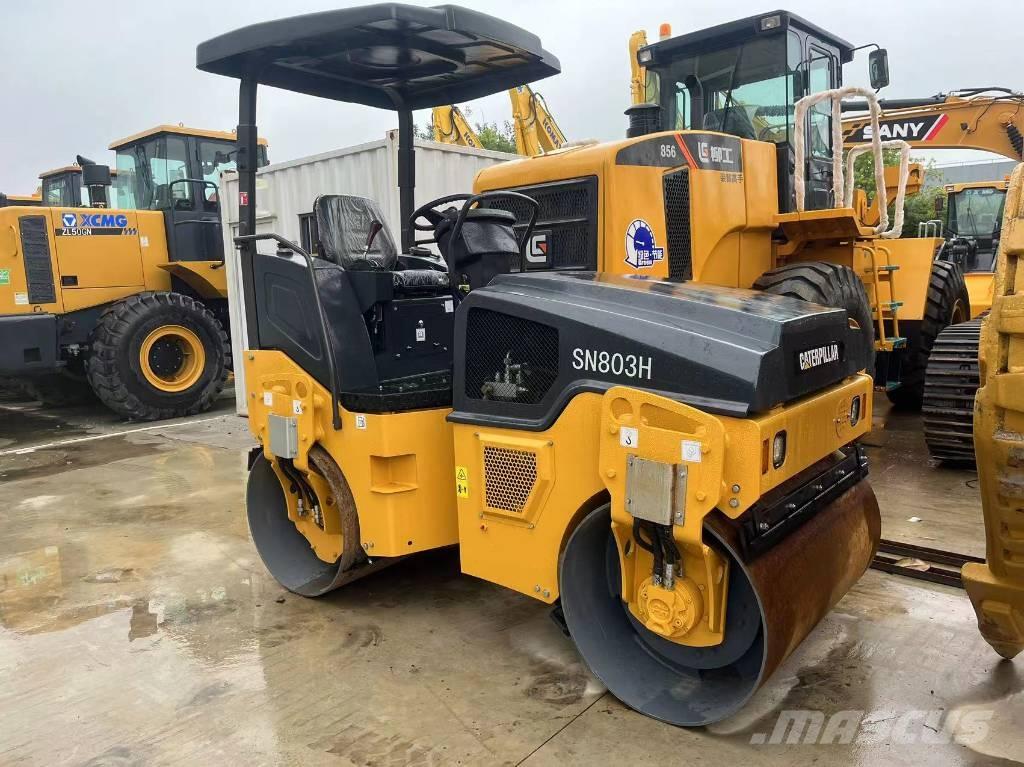 CAT S 80 Twin drum rollers
