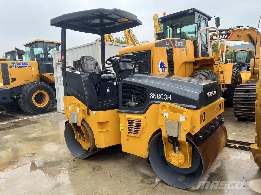 CAT S 80 Twin drum rollers