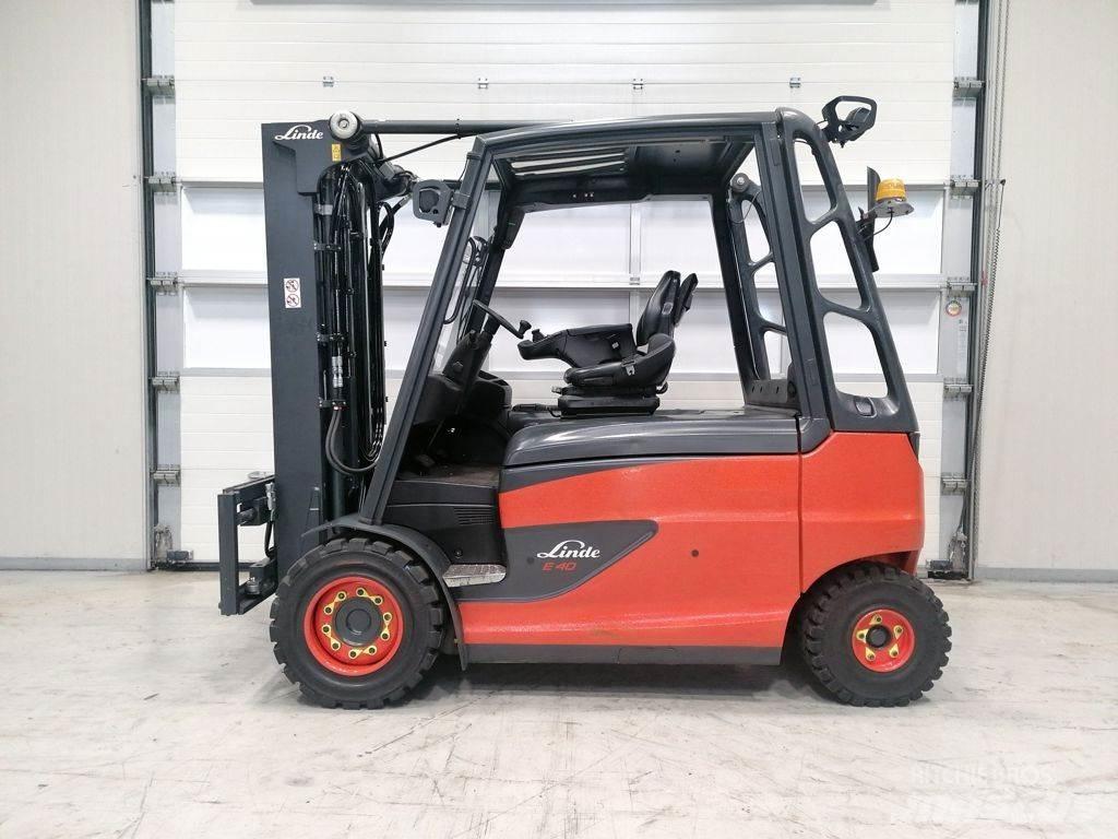 Linde E40HL-01/600 Electric forklift trucks