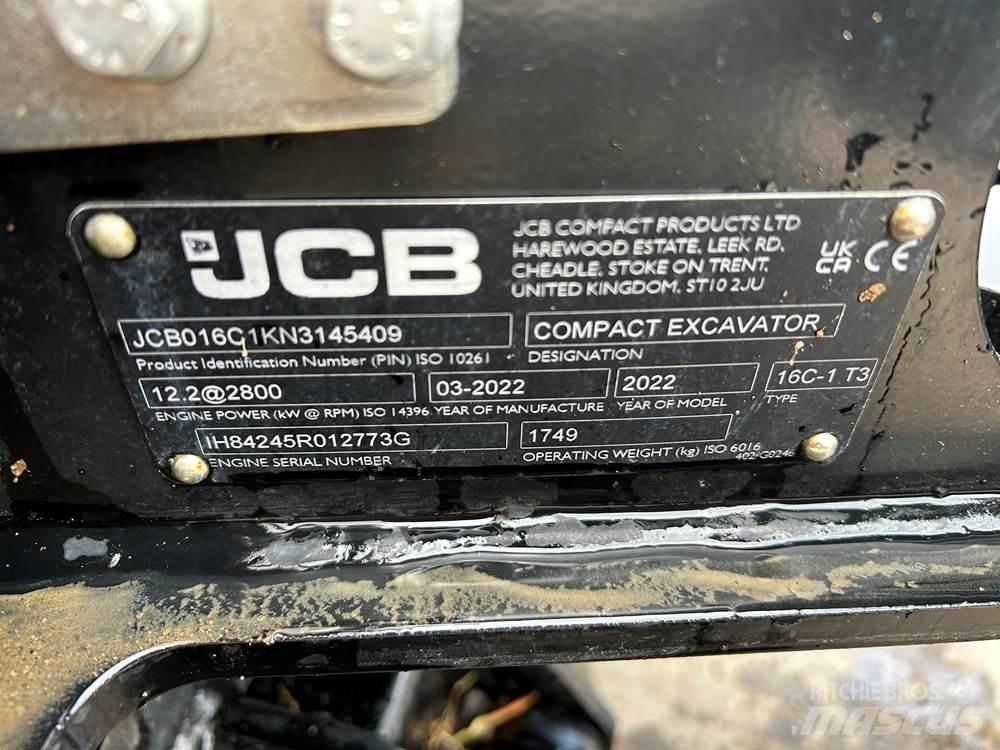 JCB 16C-1 Mini excavators < 7t (Mini diggers)