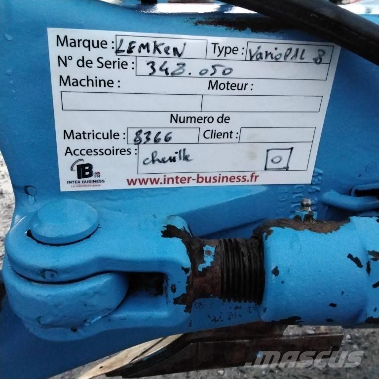 Lemken Vari-Opal 8 Reversible ploughs