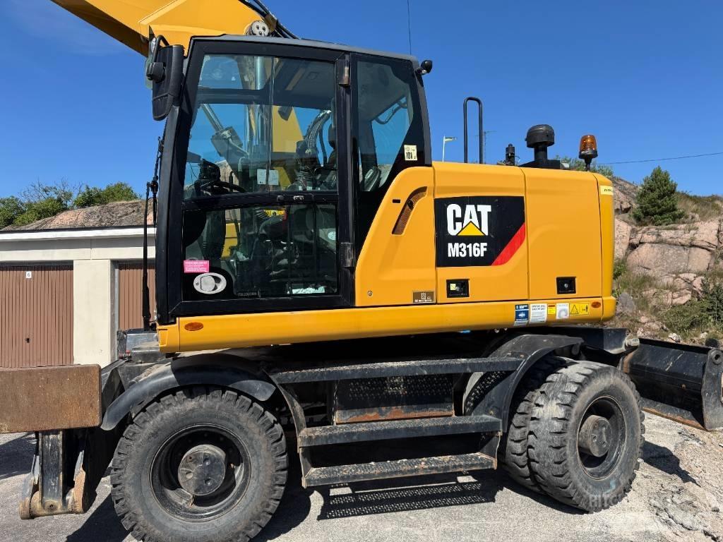 CAT M316F Wheeled excavators