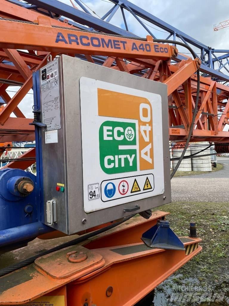 Arcomet A40 Eco City Self erecting cranes