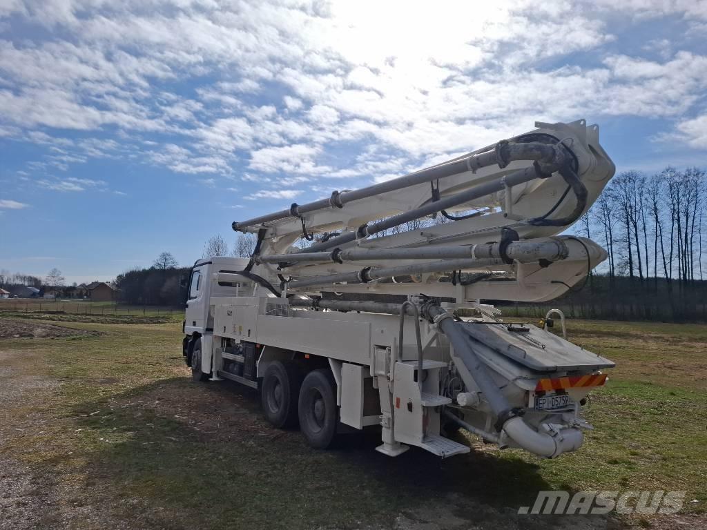 Mercedes-Benz Actros Concrete pump trucks