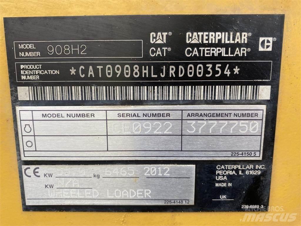 CAT 908 H2 Multi purpose loaders