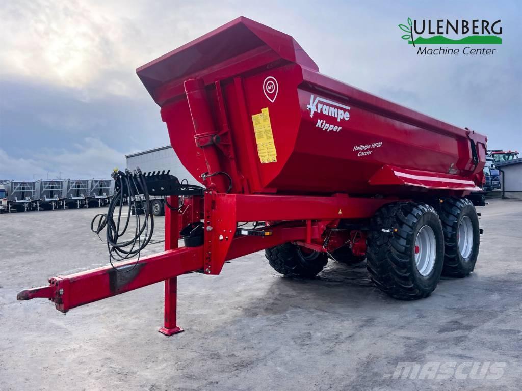Krampe HP 20 Tipper trailers