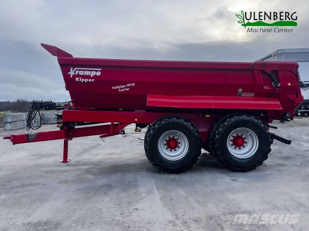 Krampe HP 20 Tipper trailers