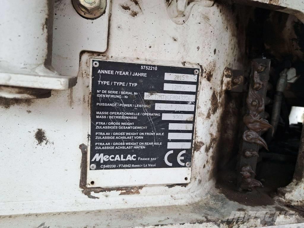 Mecalac 12 MTX Wheeled excavators