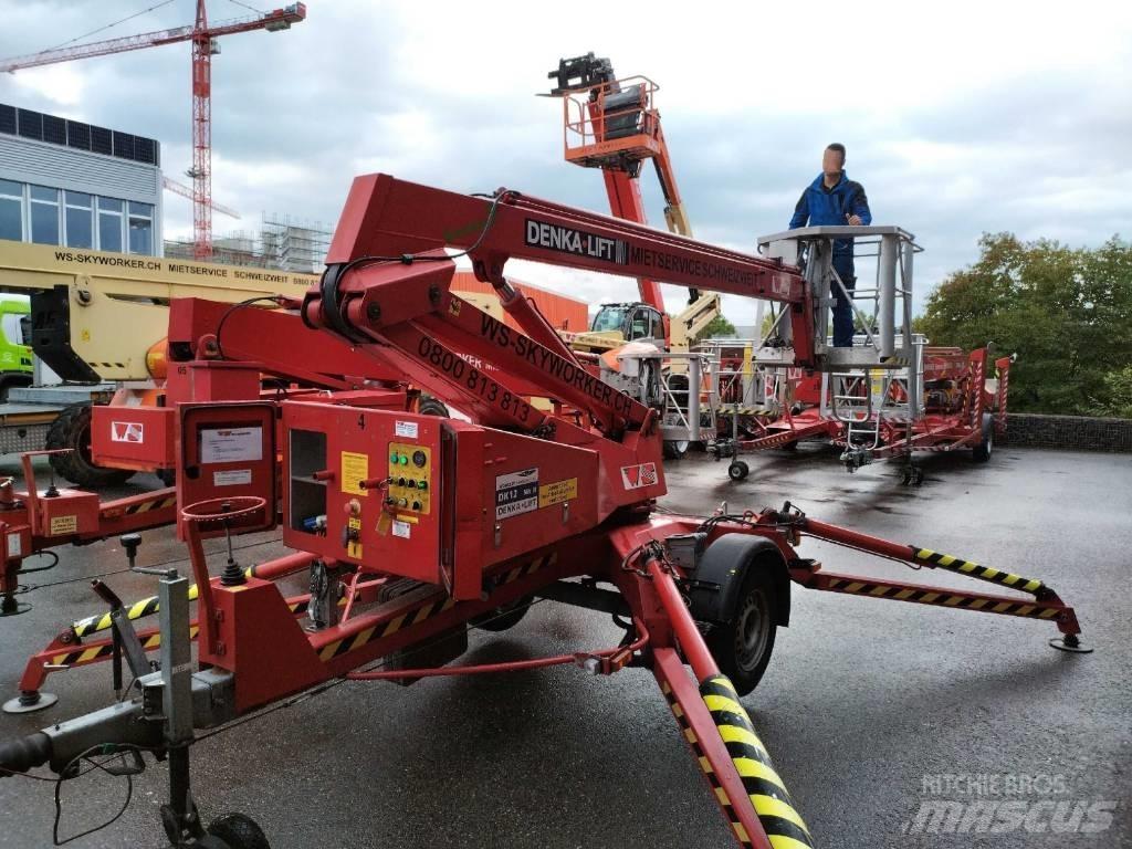 Denka-Lift DK 12 Trailer mounted aerial platforms