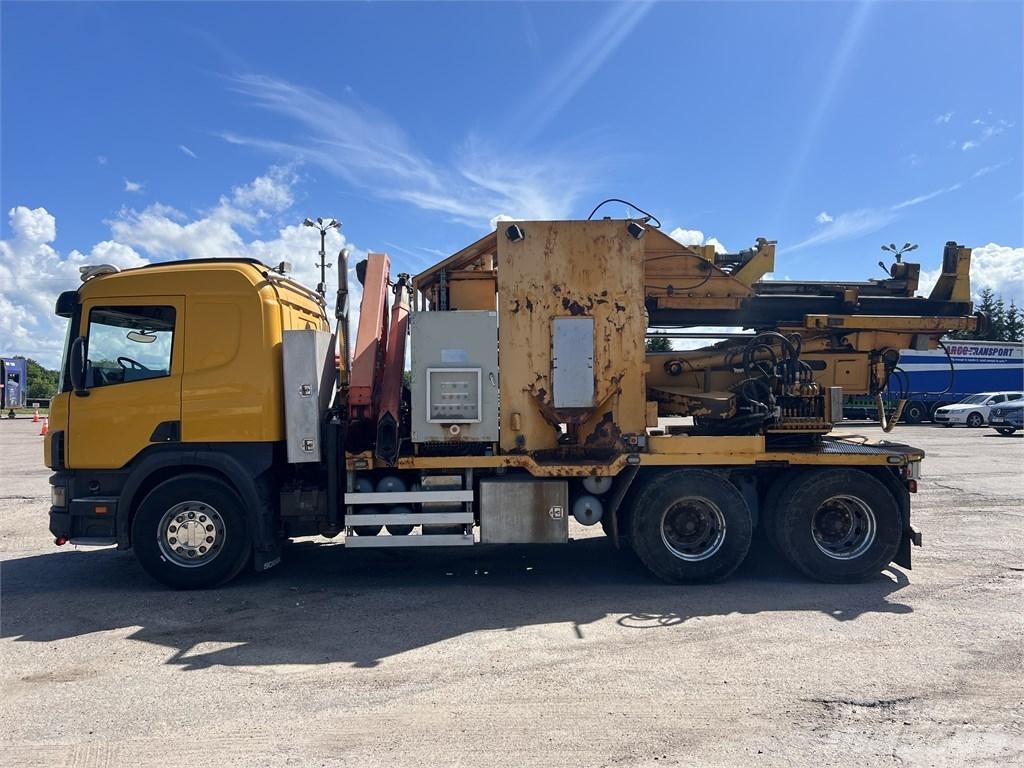Scania 124 G 420 Piling rigs