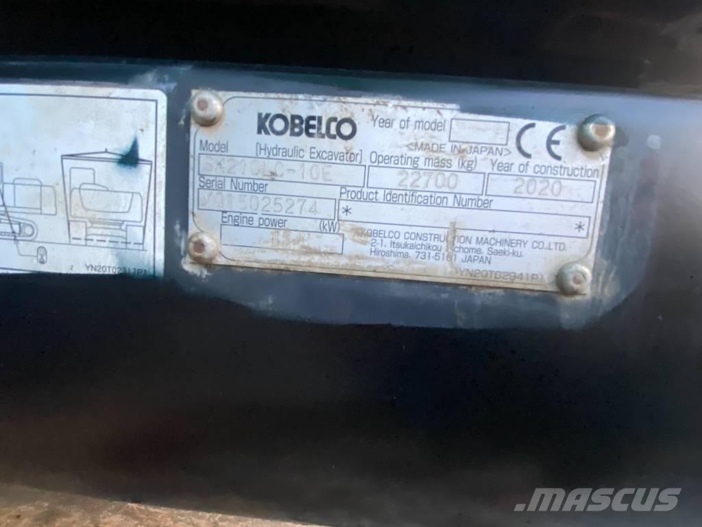 Kobelco SK210LC-10E Crawler excavators