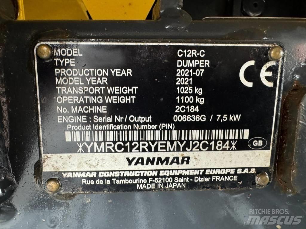 Yanmar C 12 RC Tracked dumpers