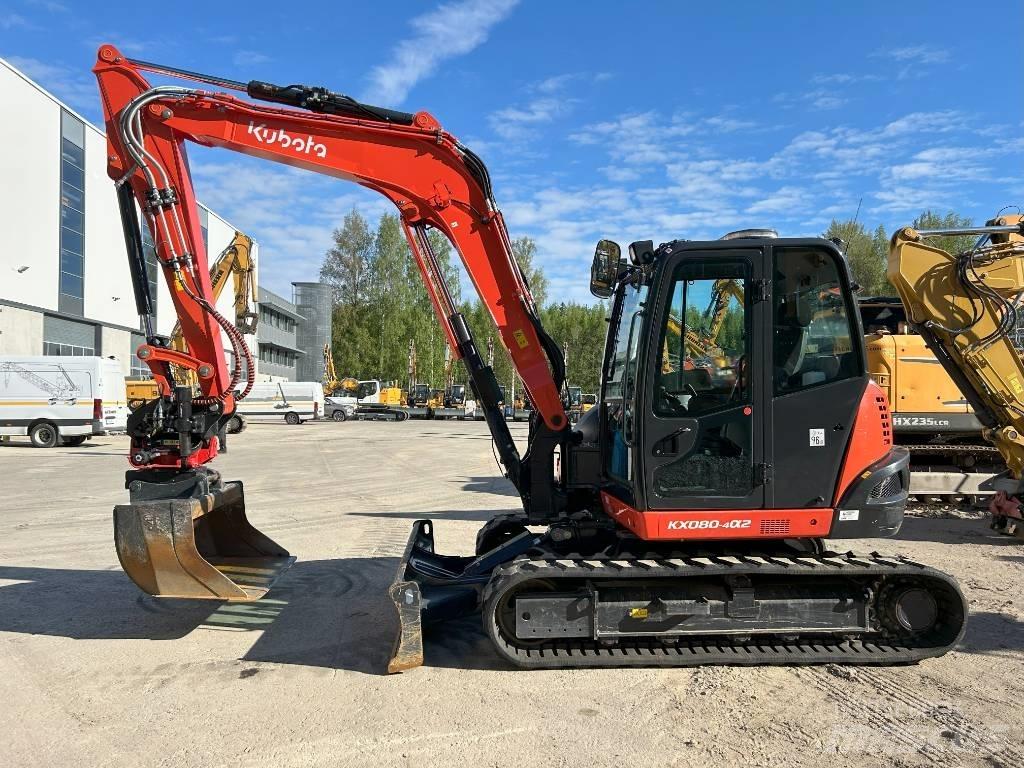 Kubota KX 080-4 A2 Midi excavators  7t - 12t