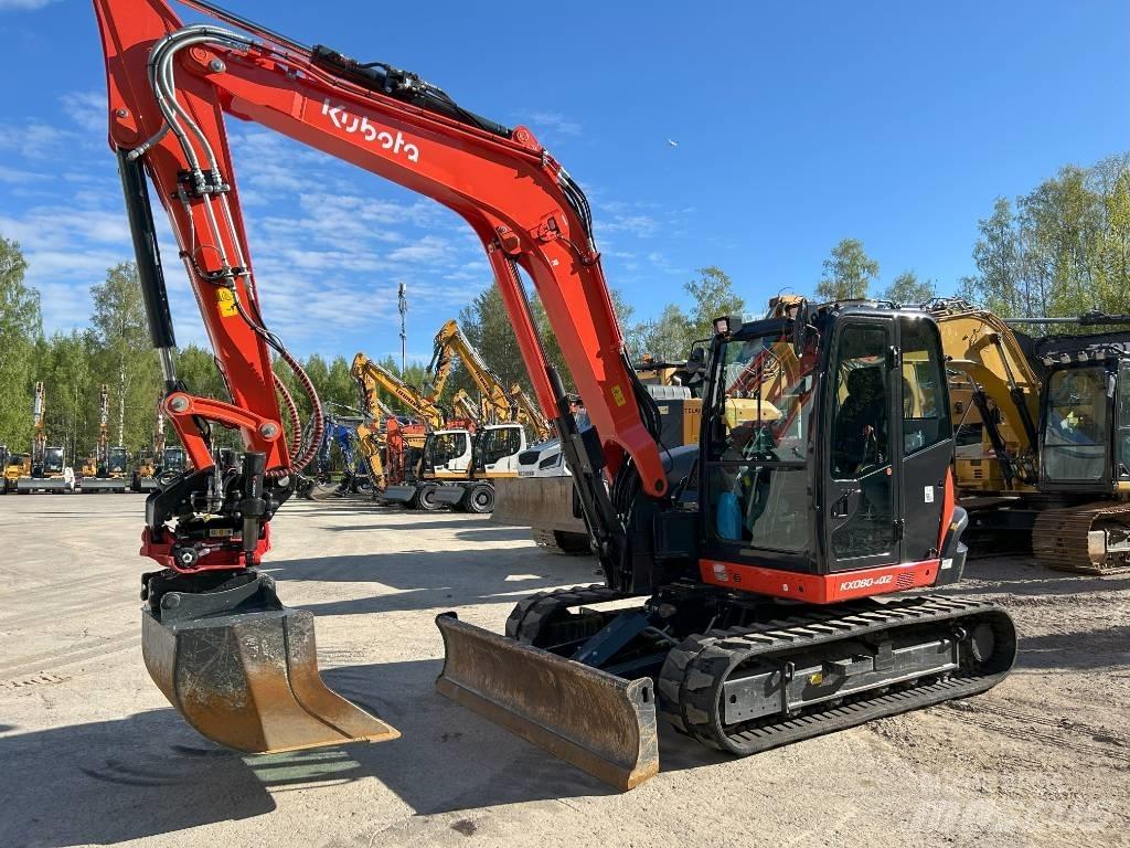 Kubota KX 080-4 A2 Midi excavators  7t - 12t