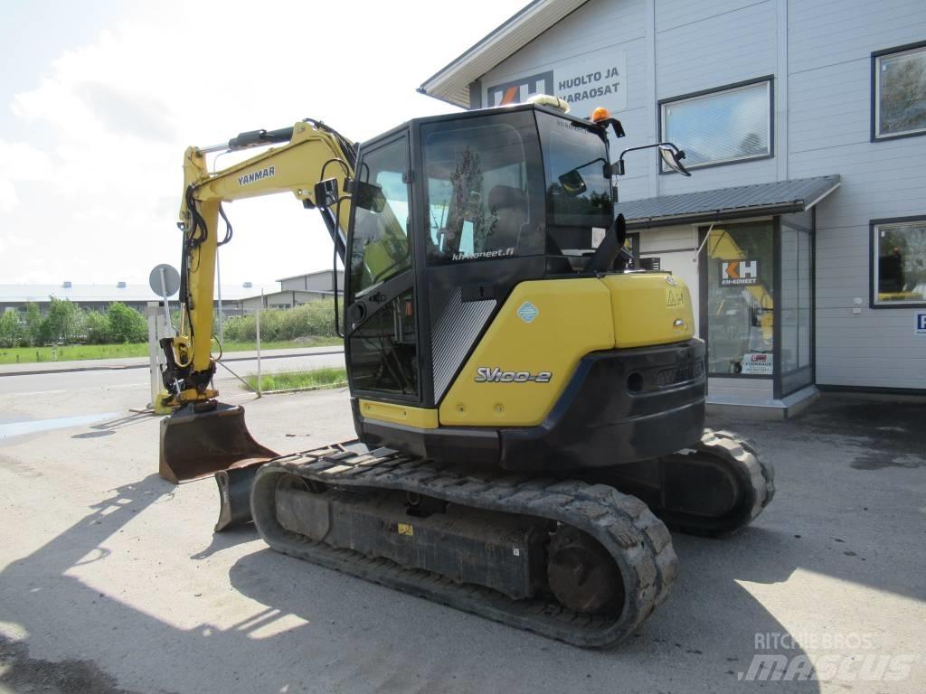 Yanmar SV 100-2A Midi excavators  7t - 12t