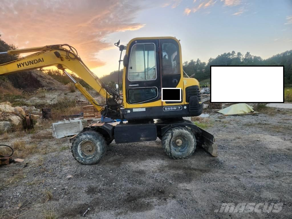 Hyundai Robex 55 W-7 Wheeled excavators