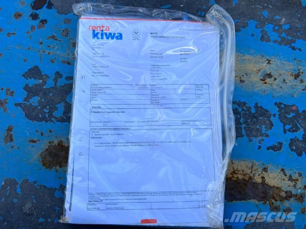 Genie GS 1930 Scissor lifts