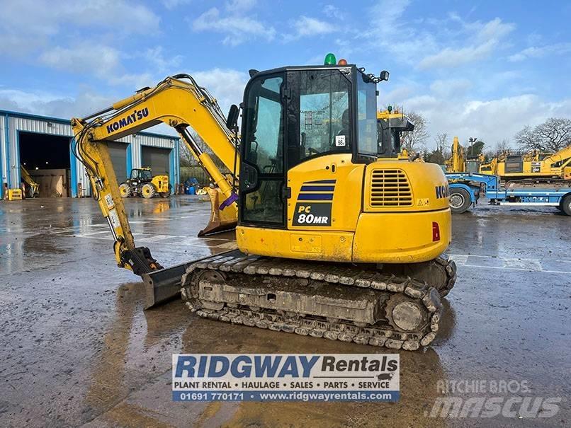 Komatsu PC 80 MR-5 Midi excavators  7t - 12t