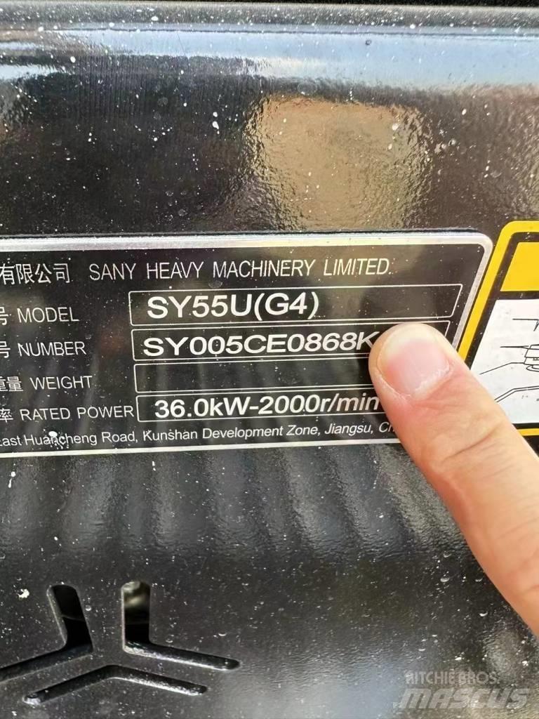 Sany SY 55 U Mini excavators < 7t (Mini diggers)