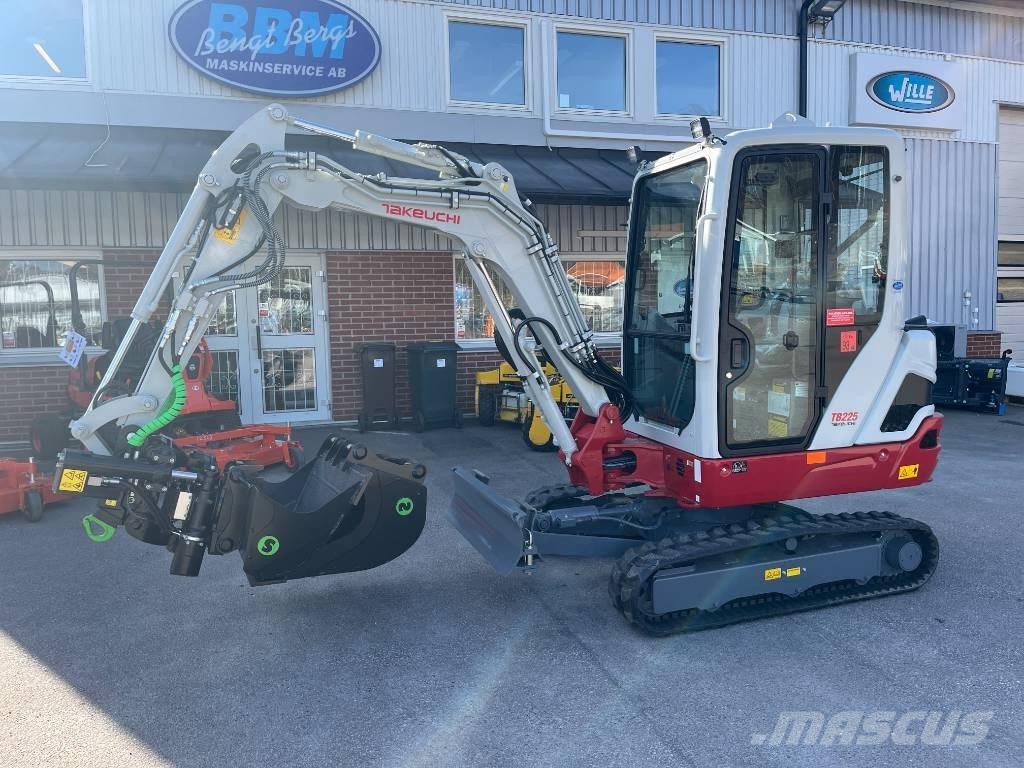 Takeuchi TB 225 Mini excavators < 7t (Mini diggers)