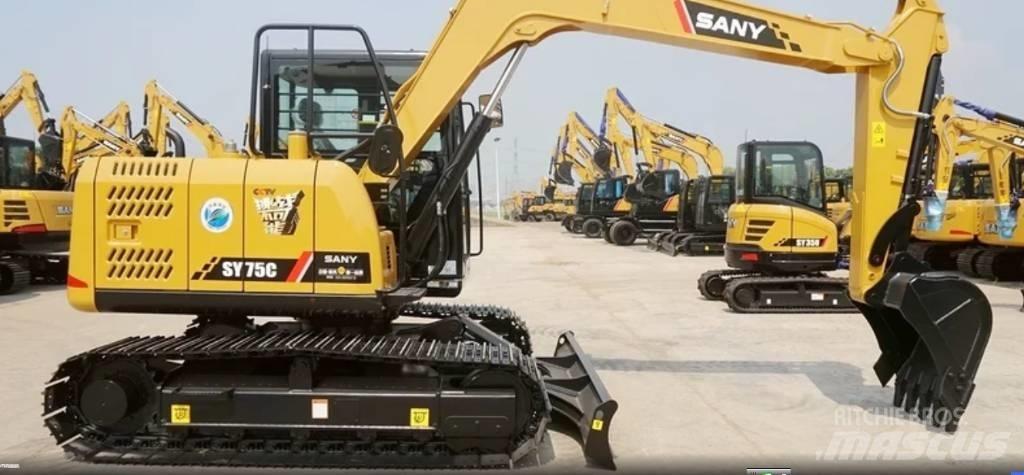 Sany SY 75 C Midi excavators  7t - 12t