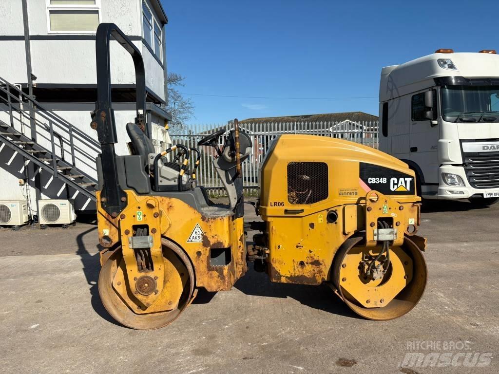 CAT CB 34 B Twin drum rollers
