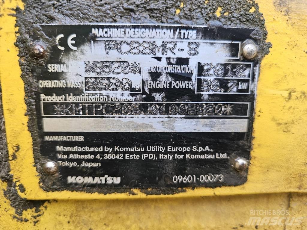 Komatsu PC 88 MR-8 Midi excavators  7t - 12t