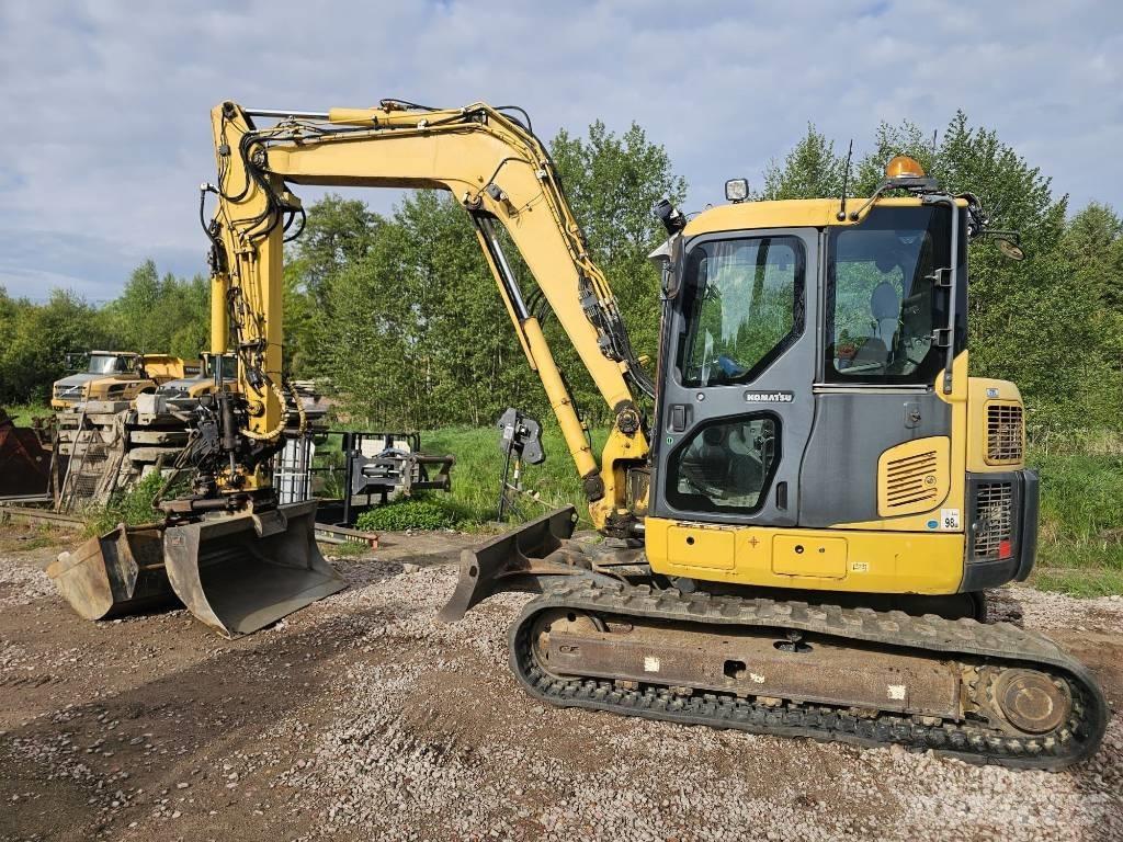 Komatsu PC 88 MR-8 Midi excavators  7t - 12t