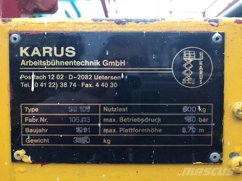 Karus SS105  V-3404 Vertical mast lifts